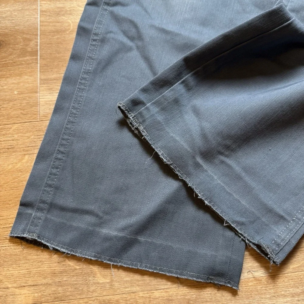 G-Star Raw Pants Mens 30x30 Blue Shortcut Union Button Fly Workwear Trousers